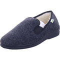 2 GO FASHION Herren Hausschuh Dr. Stark in grau