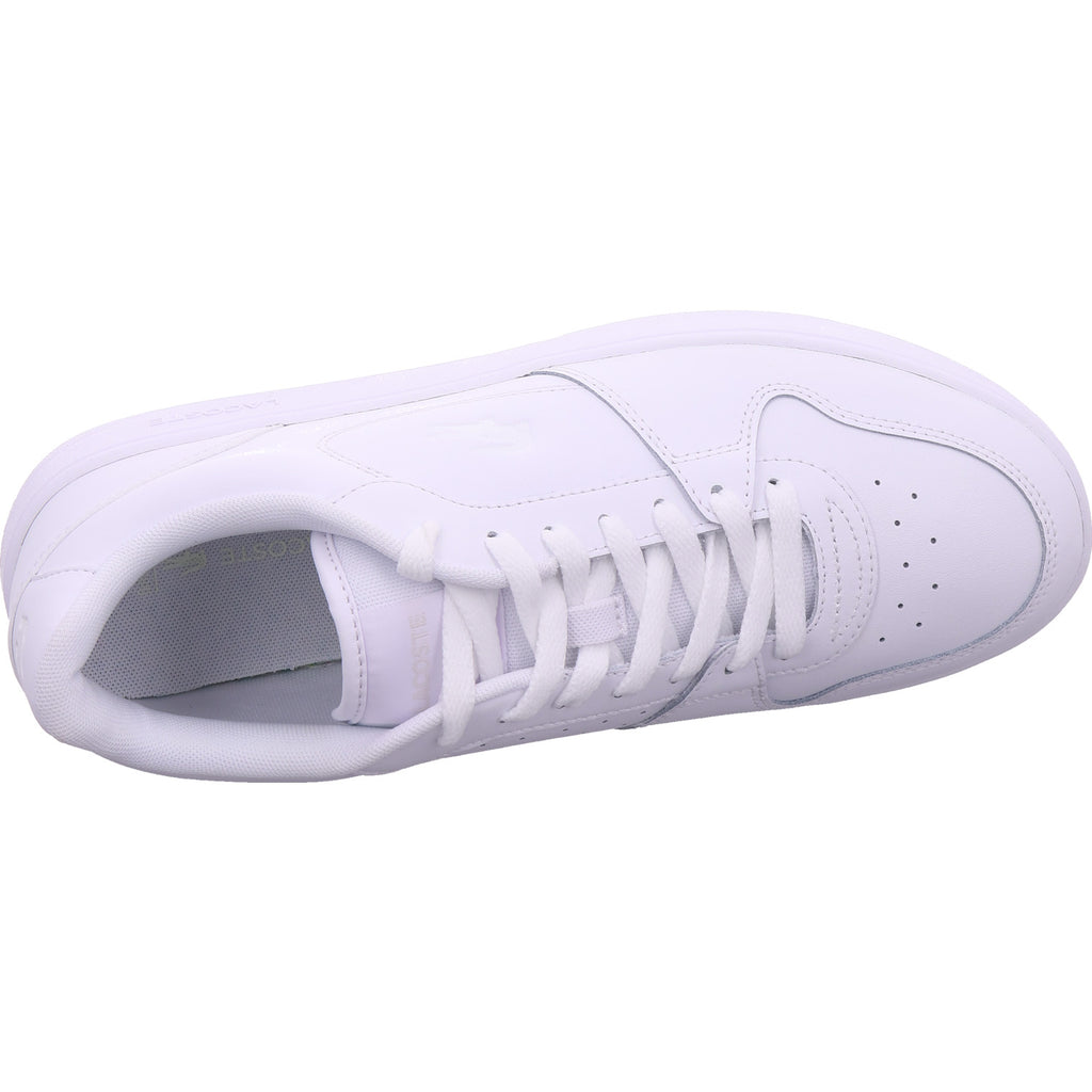 Lacoste Men's Low Top Mens Court Ace Sneakers in white