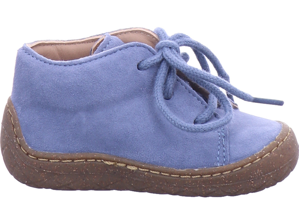 Superfit Unisex - Kinder Halbschuh Stiefelette Leder \ Saturnus in blau