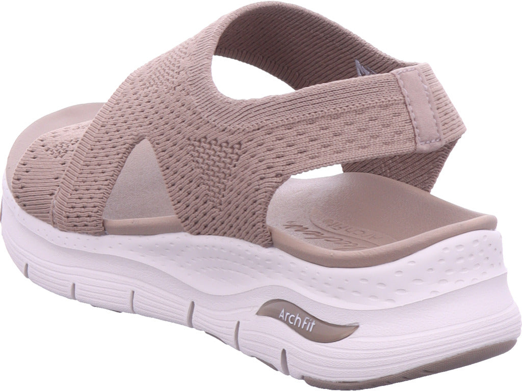 SKECHERS Damen Pantolette  in braun