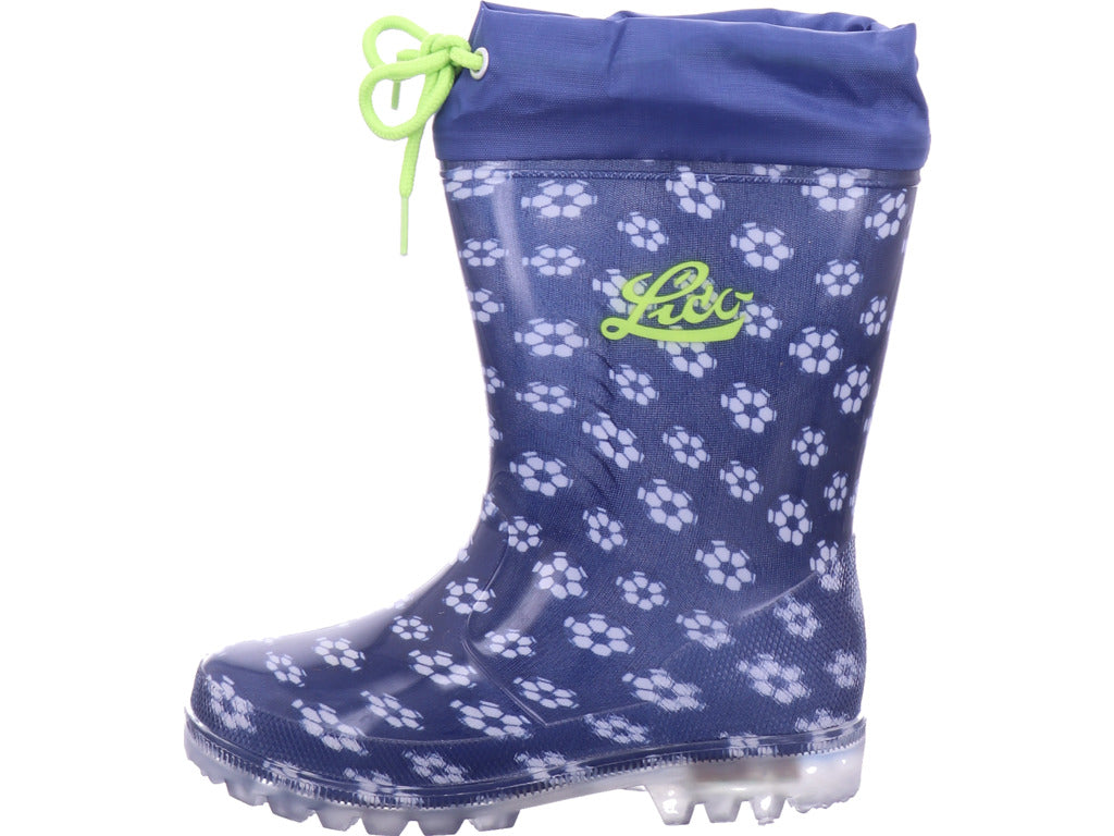 Lico Boys' Rubber Boots in blue