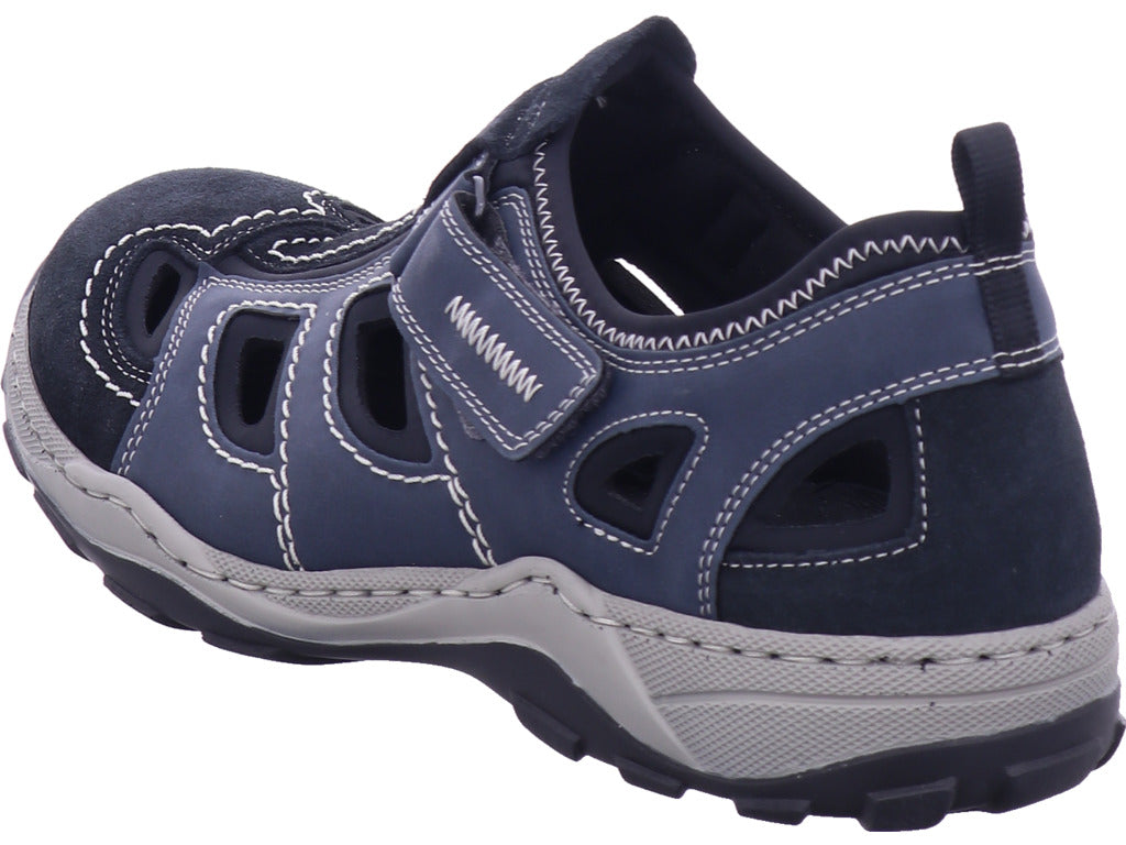 Rieker Herren Slipper  in blau