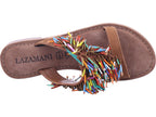 Lazamani Damen Pantolette  in braun