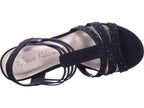 Idana Damen Sandalette  in schwarz