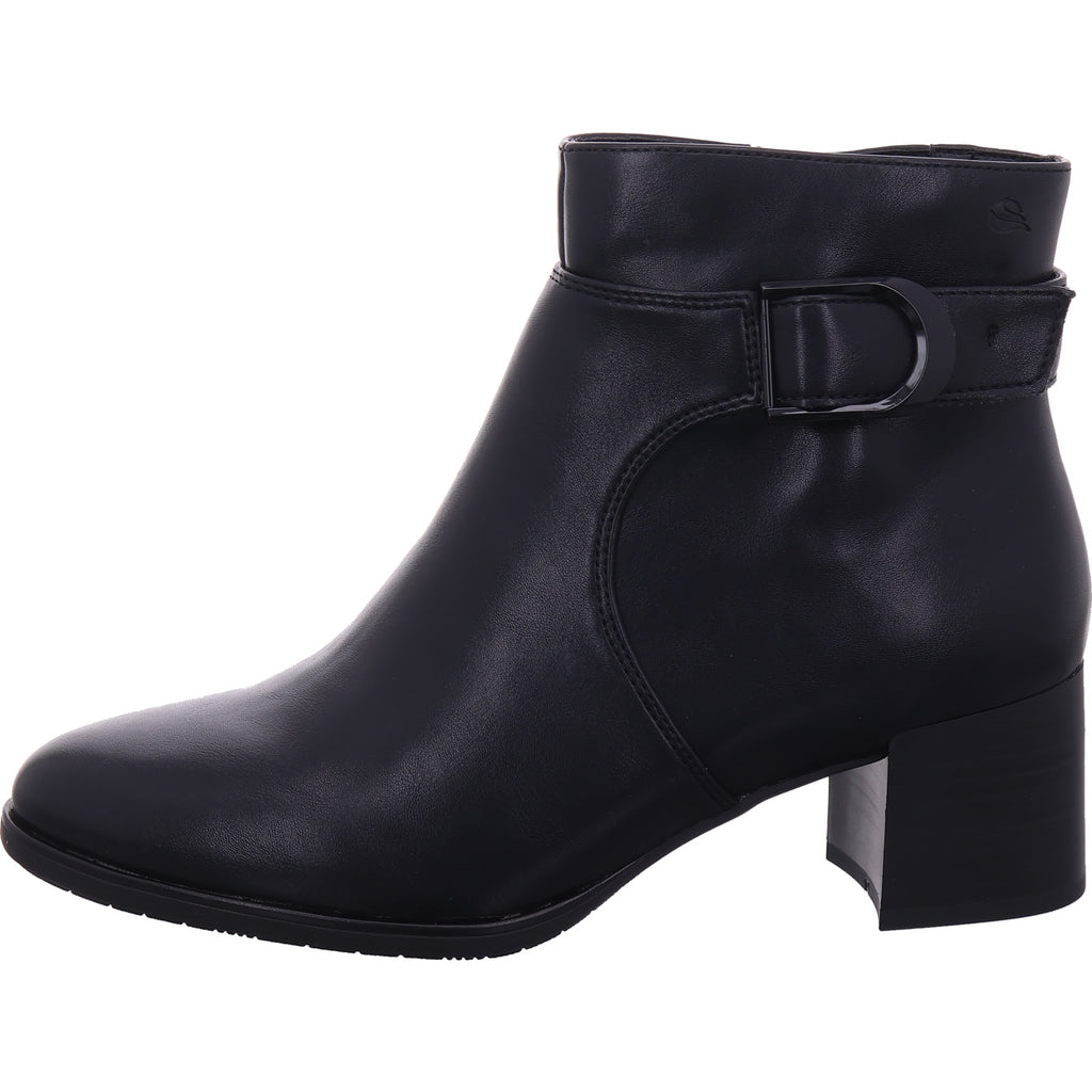Jana Damen Stiefelette  in schwarz