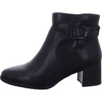 Jana Damen Stiefelette  in schwarz