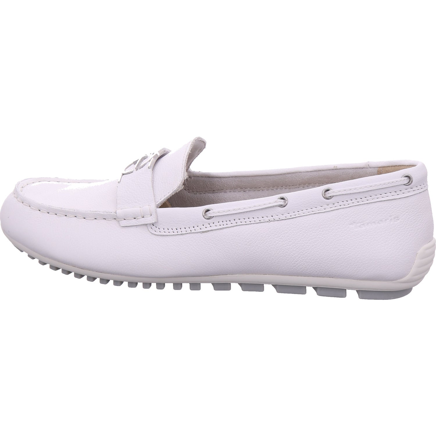 Tamaris Damen Slipper  in weiß