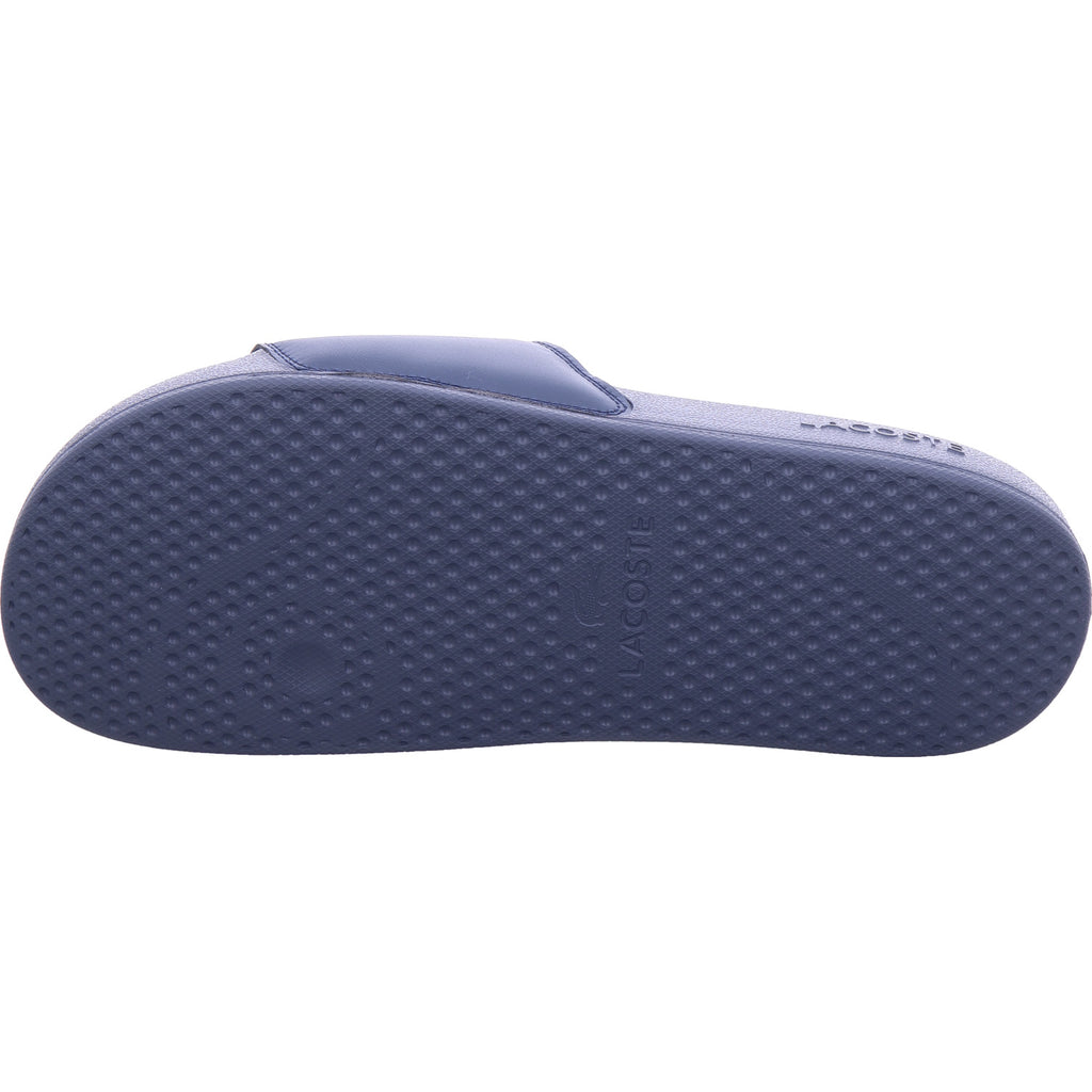Lacoste Herren Badeschuh Serve Slides in blau