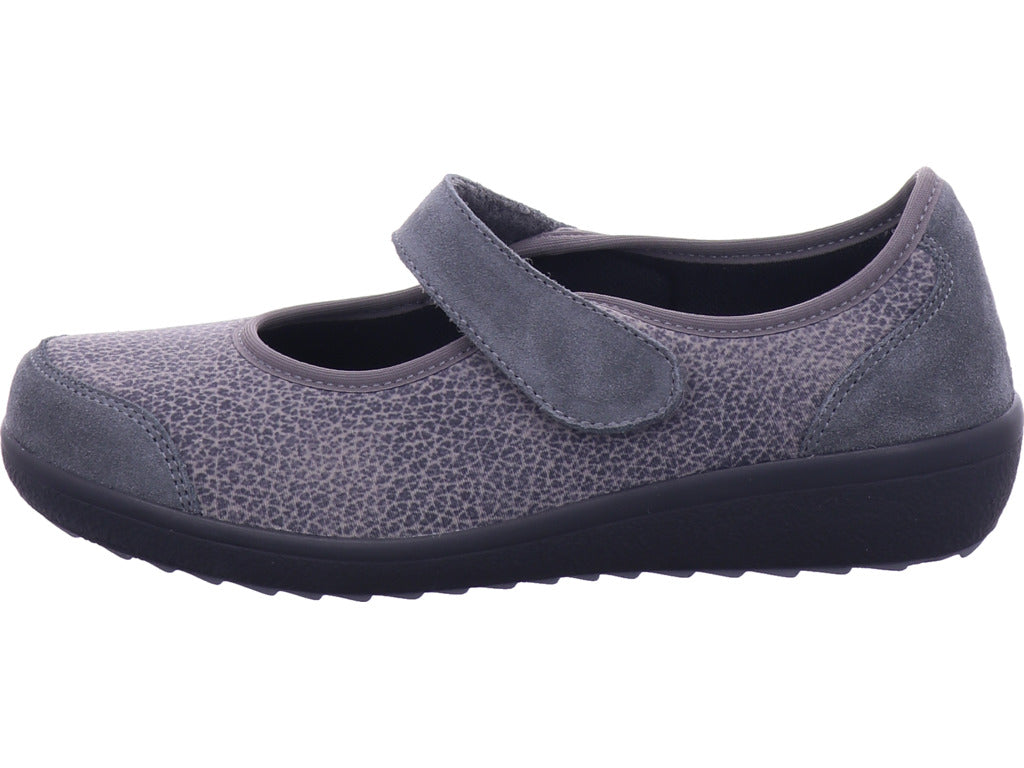 Varomed Damen Ballerina Sevilla Grau in grau