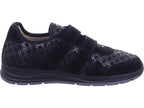 Varomed Women's Trenton Hook-and-Loop Shoe in Black