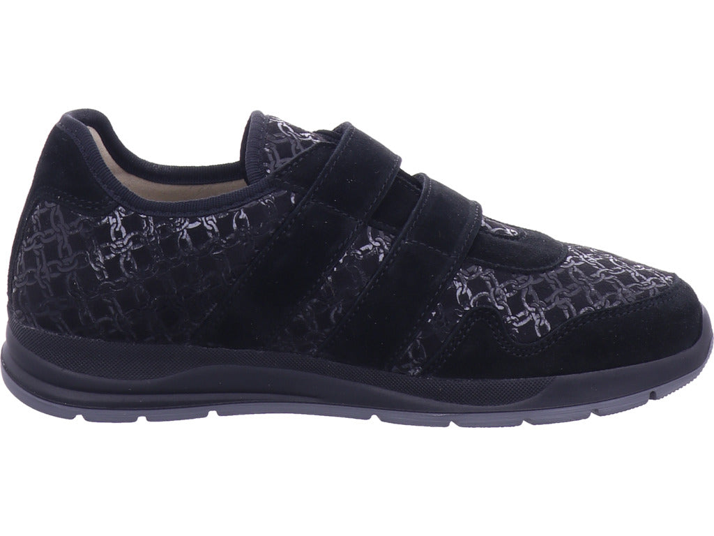 Varomed Damen Halbschuh Trenton Klettschuh in schwarz