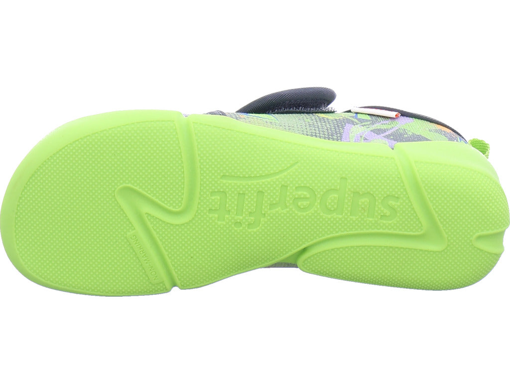 Chlapecké pantofle Legero, textilní pantofle, Venti v šedé barvě