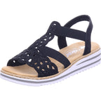 Rieker Women's Sandal in black