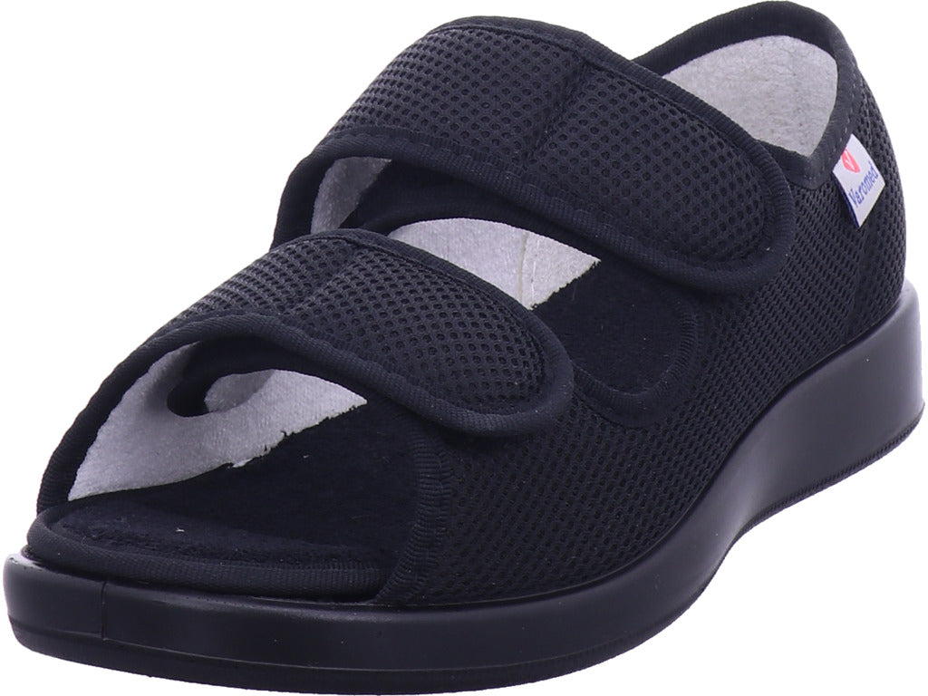 Varomed Damen Sandale Göteborg Xxl in schwarz