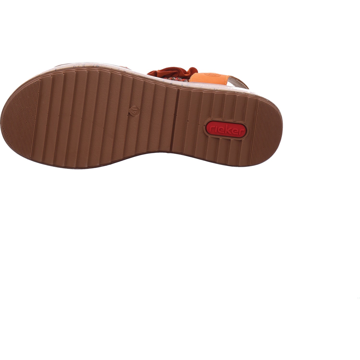 Rieker Women's Sandal in Orange
