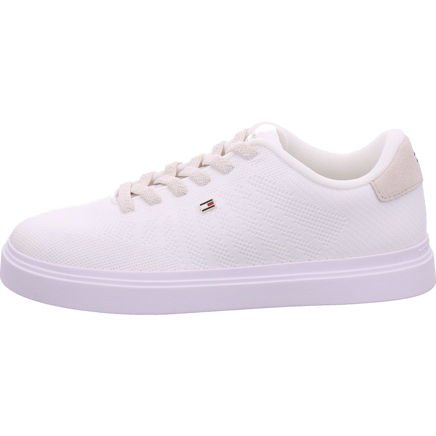 Tommy Hilfiger Damen Sneaker Th Feminine Cupsole Knit in weiß