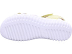 Superfit Girls' Sandal Leather Sandal Sparkle in beige