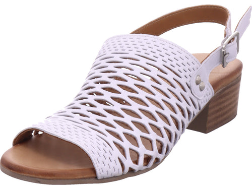 2 GO FASHION Damen Sandalette  in weiß