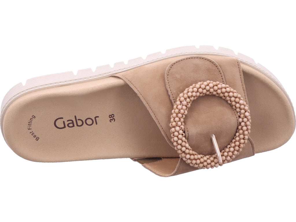 Gabor Damen Pantolette  in grau