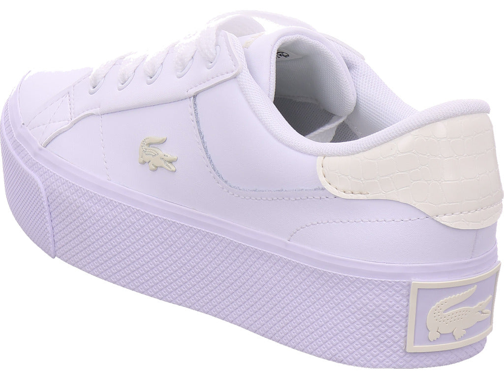 Dámské tenisky Lacoste Ziane na platformě v bílé barvě