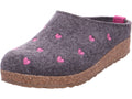 Haflinger Damen Hausschuh  in grau