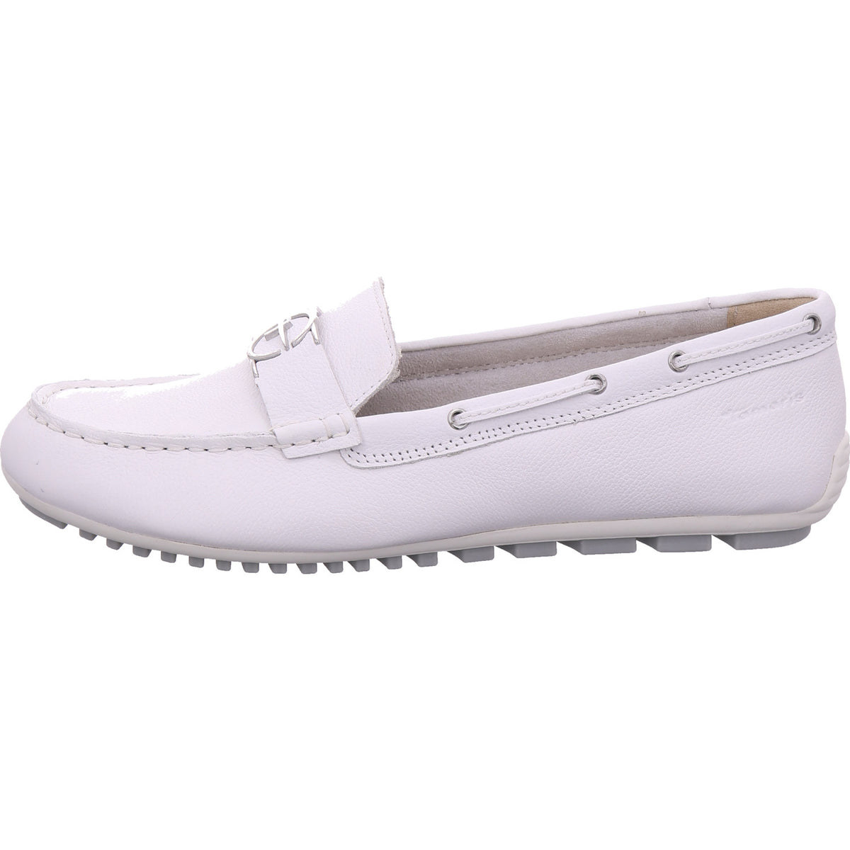Tamaris Damen Slipper  in weiß