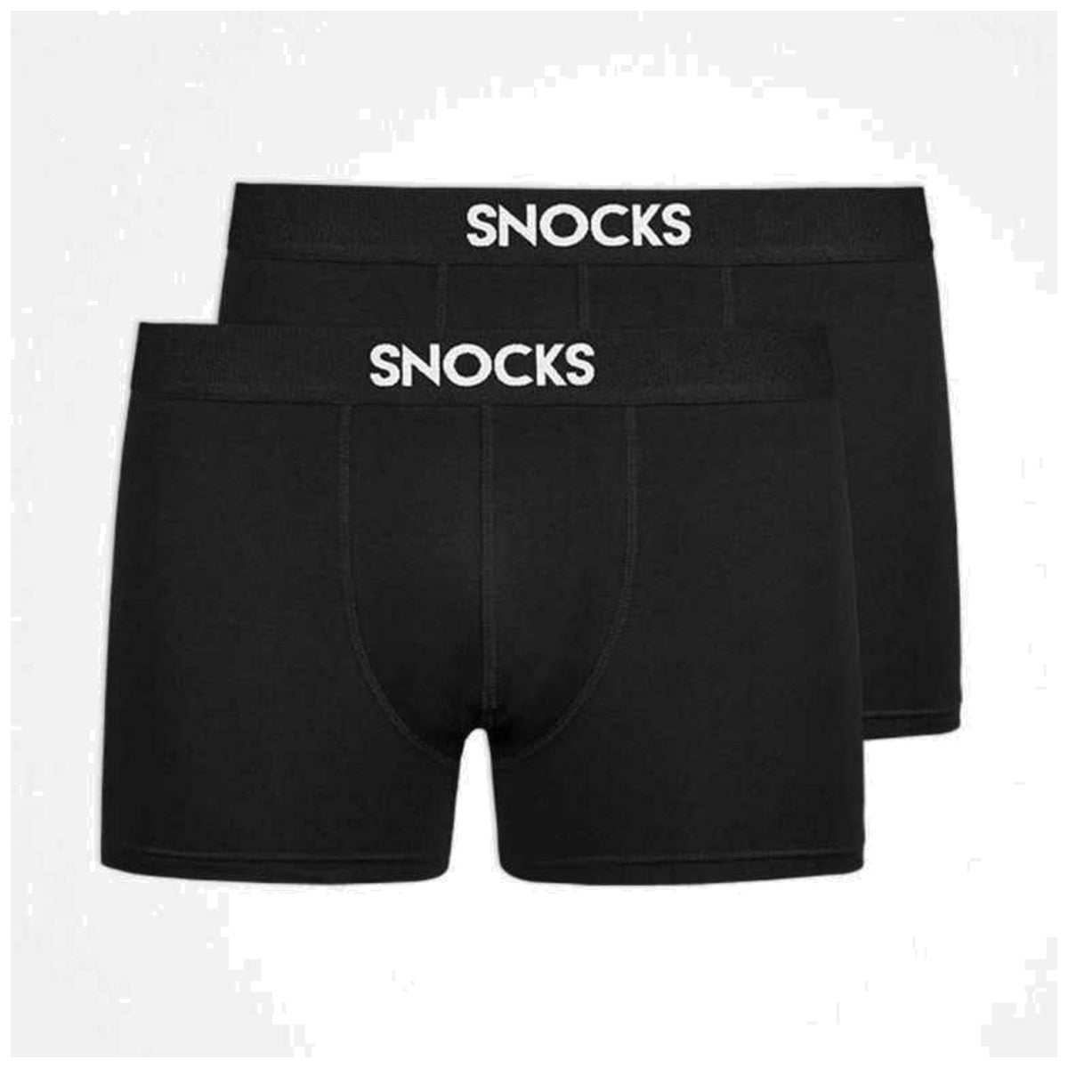 Snocks Underwear Boxer Shorts With Logo in Black