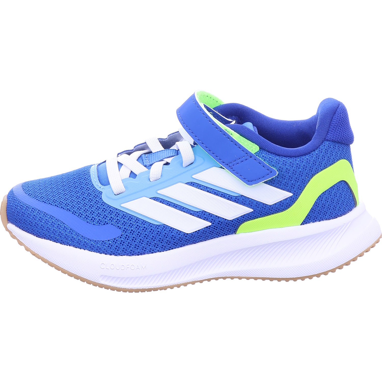 Chlapecká sportovní obuv Adidas Runfalcon 5 El C v modré barvě