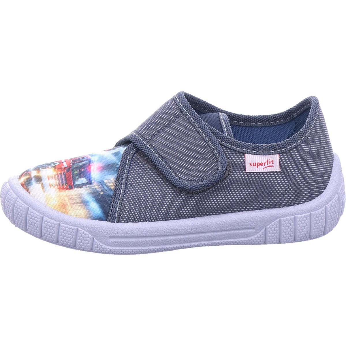 Superfit Jungen Hausschuh  in grau