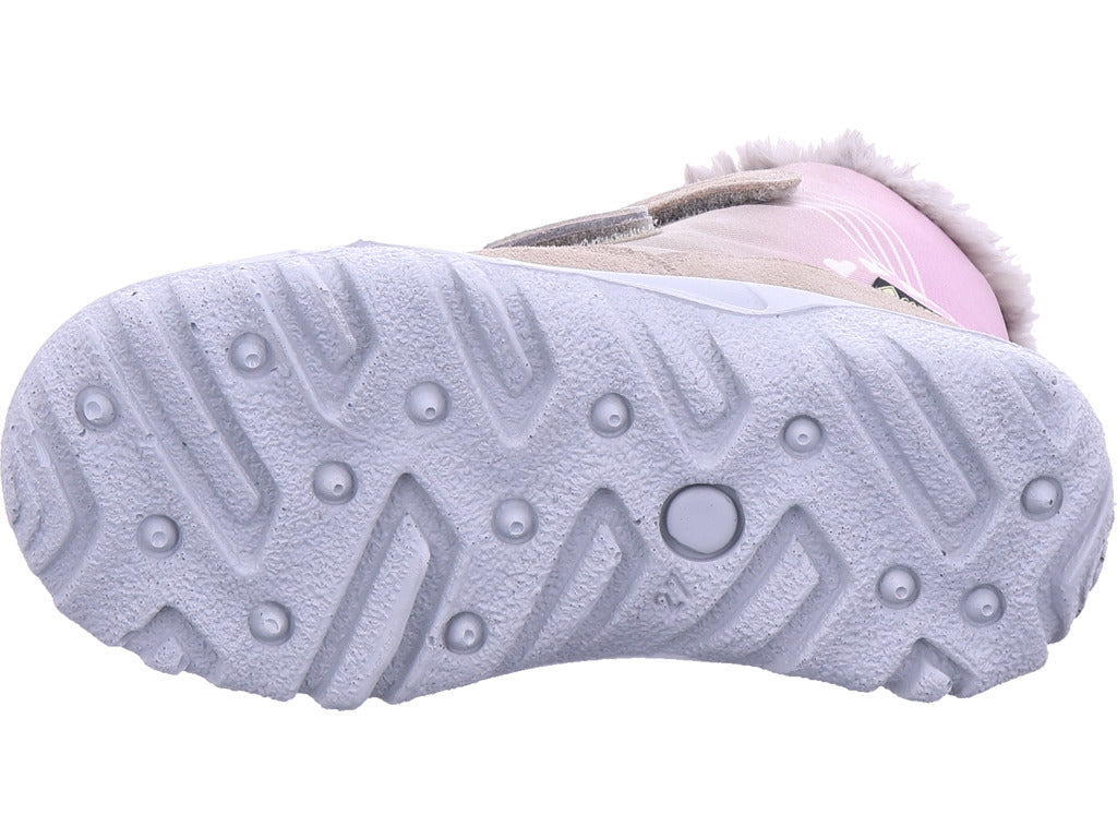 Superfit Mädchen Moonboots Schuh Textil \ Husky1 in beige