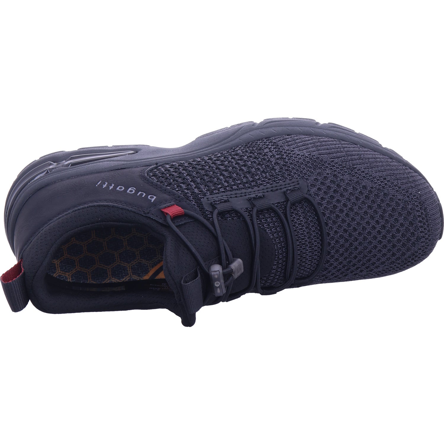 Pánské pantofle Bugatti v černé barvě