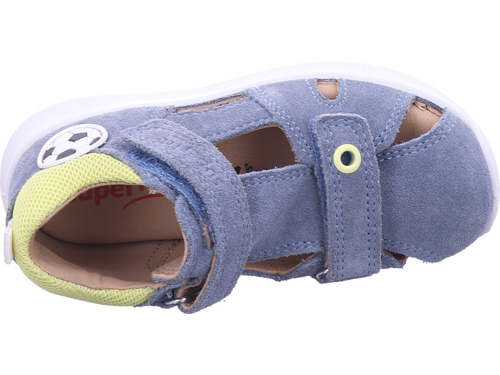 Superfit  Sandale Sandale Leder \ Bumblebee in blau