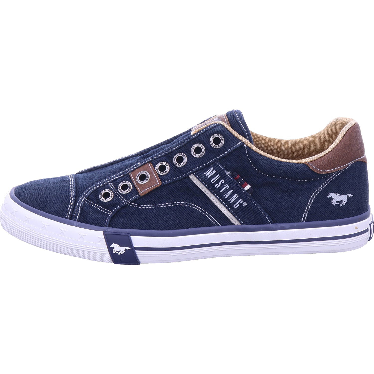 Mustang Herren Slipper  in blau