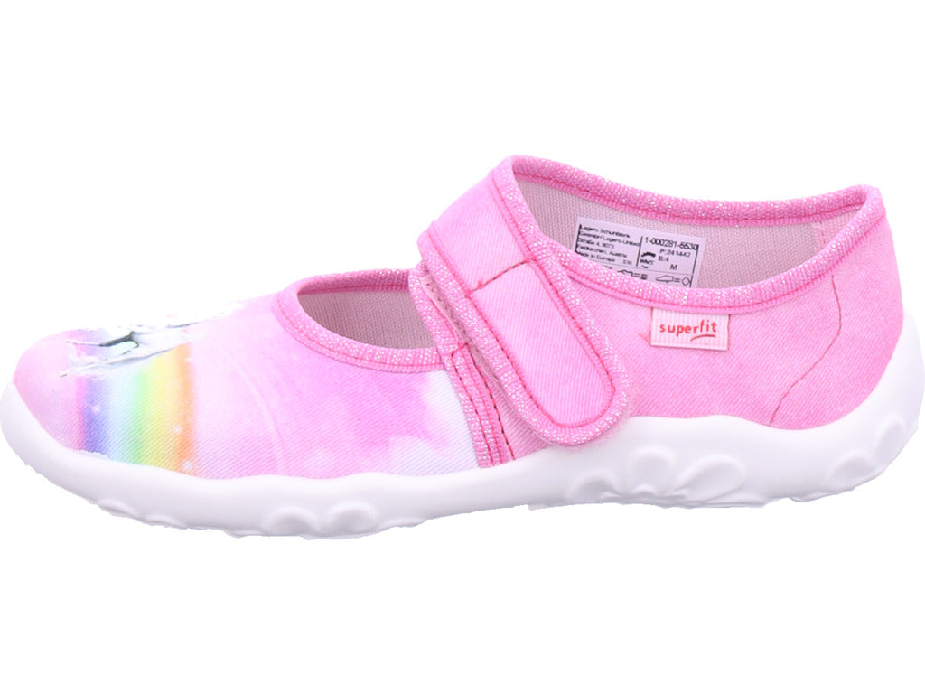 Superfit Girls Slipper Slipper Textile \ Bonny in rose