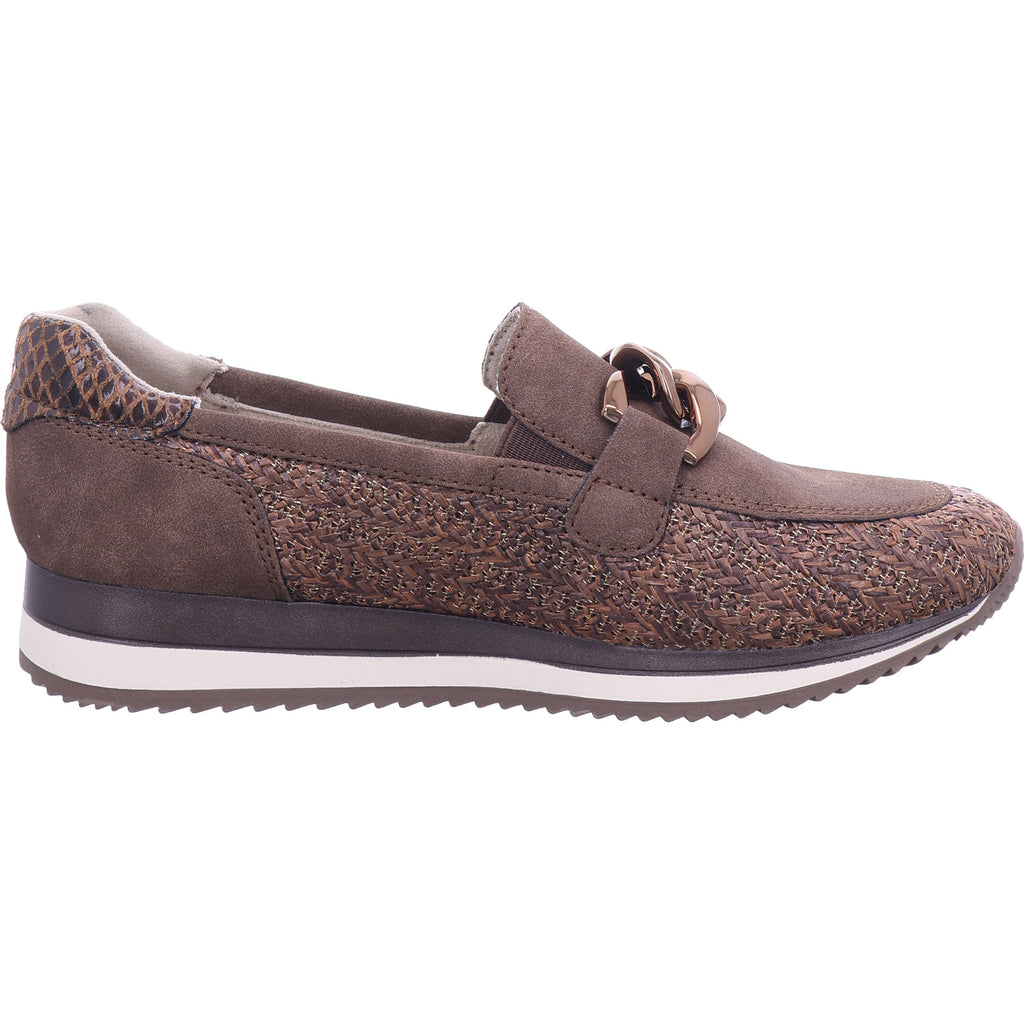 Jana Damen Slipper  in braun