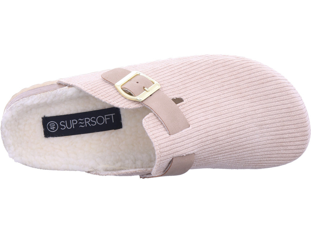 Indigo Damen Pantolette  in beige