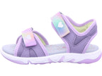 Dívčí sandály Superfit Pebbles, fialové