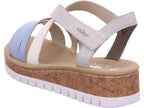 Rieker women's sandal FSK women's sandals in blue