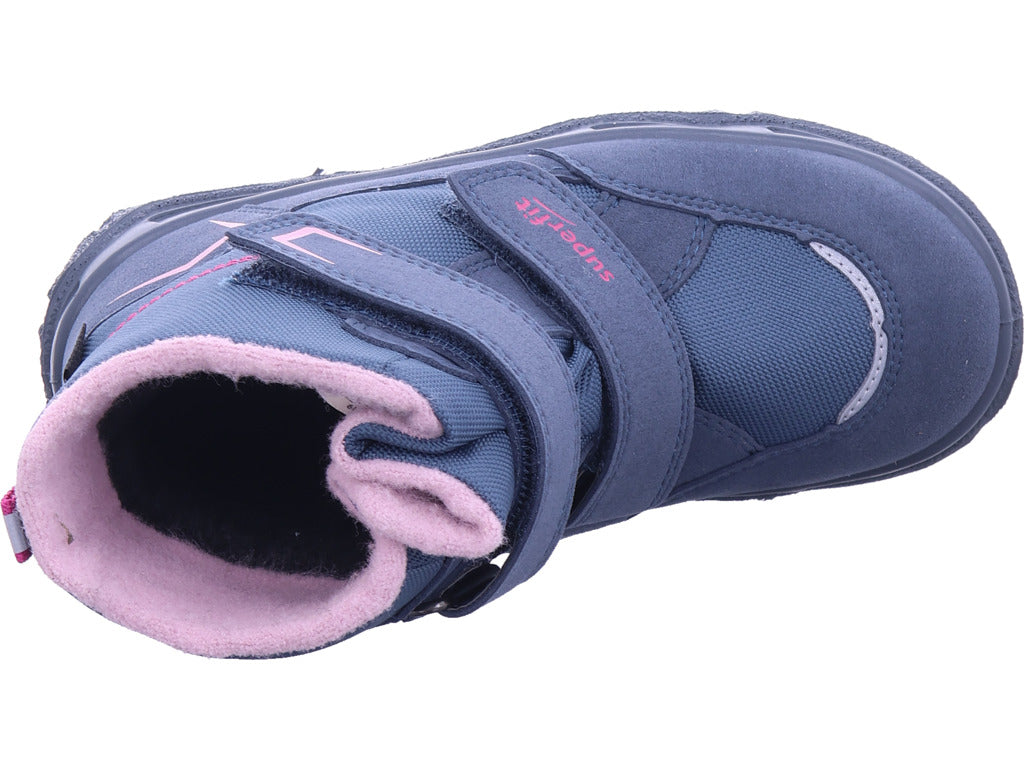 Superfit Mädchen Moonboots \ Husky in blau