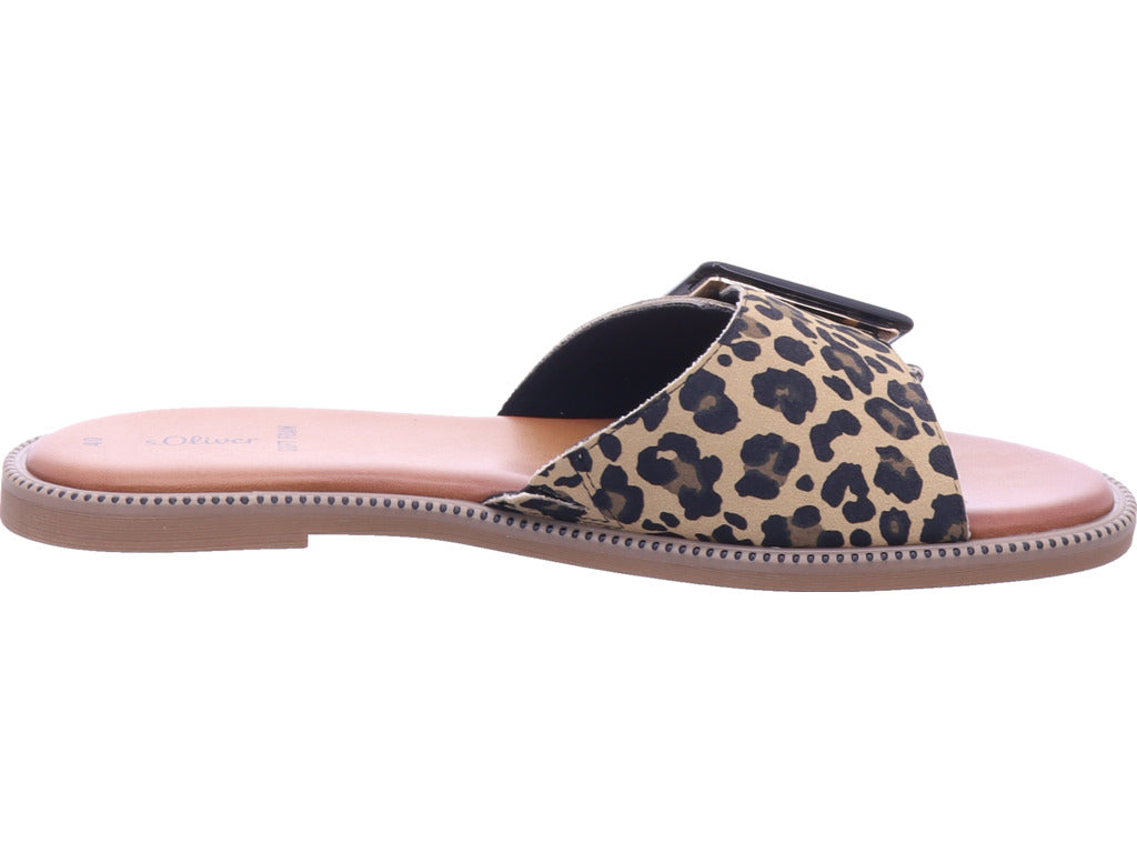 s.Oliver women's mule in beige