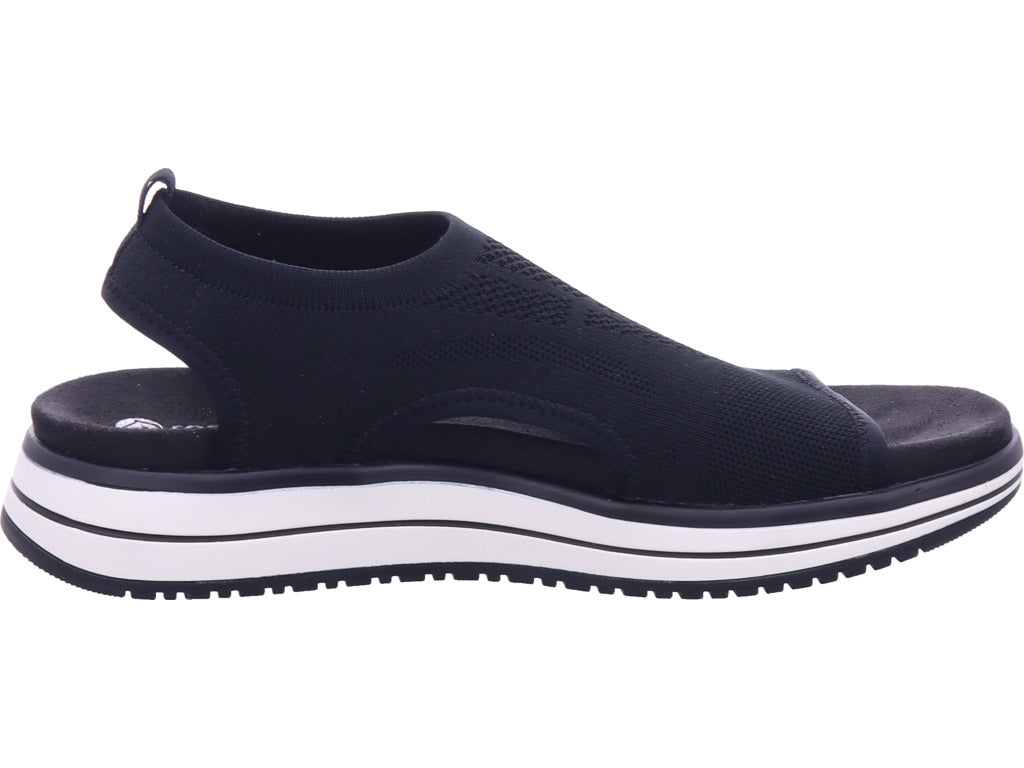 Remonte Damen Sandalette Remonte Sandale in schwarz