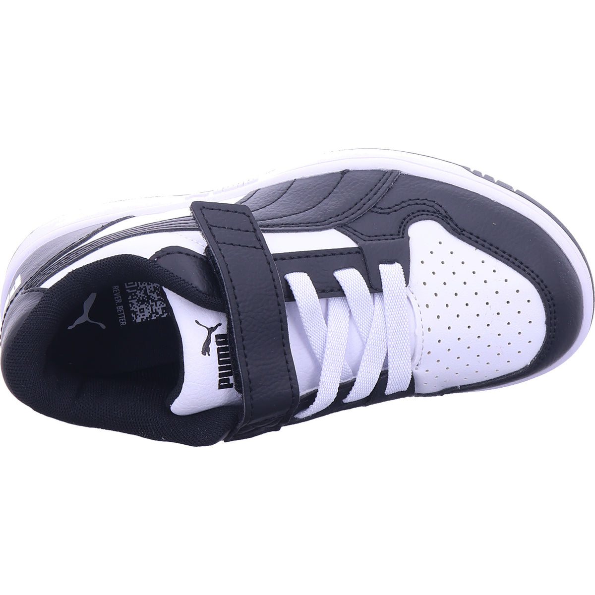 Chlapecká polobotka Puma v černé barvě