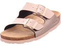 Rohde women's mule in gold