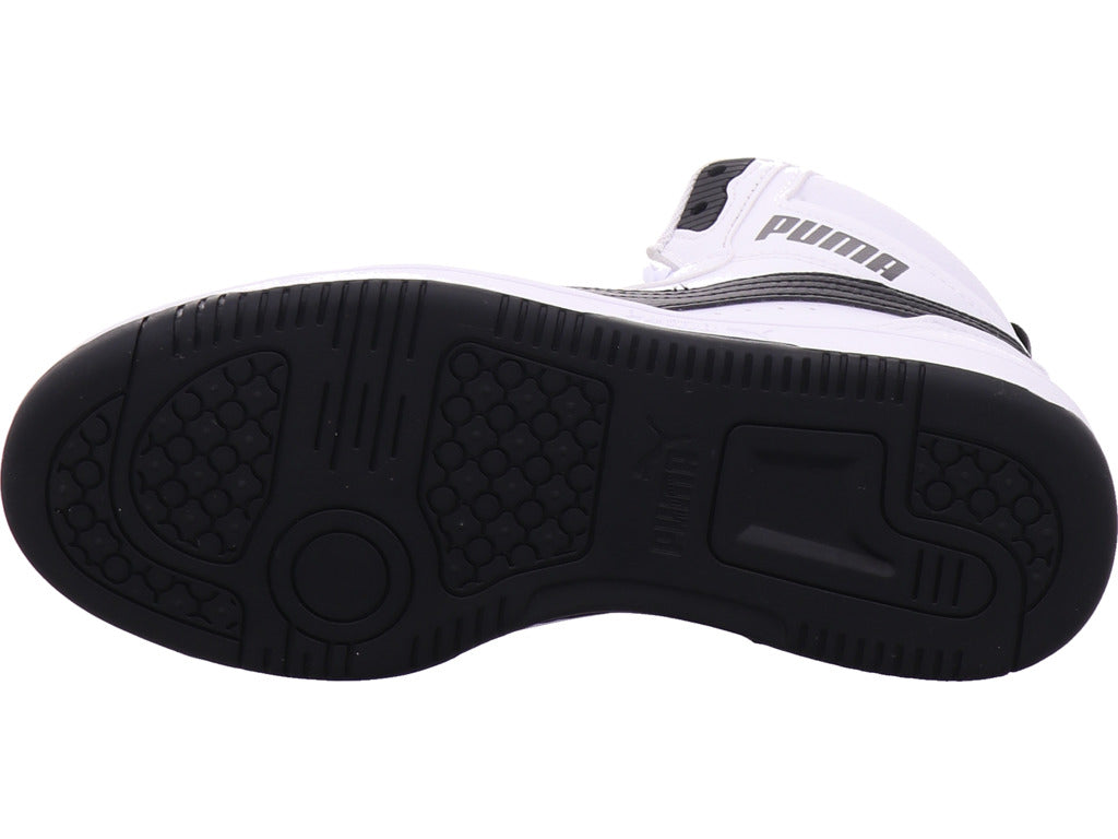 Puma Jungen Sneaker Puma Rebound V6 Mid Jr in weiß