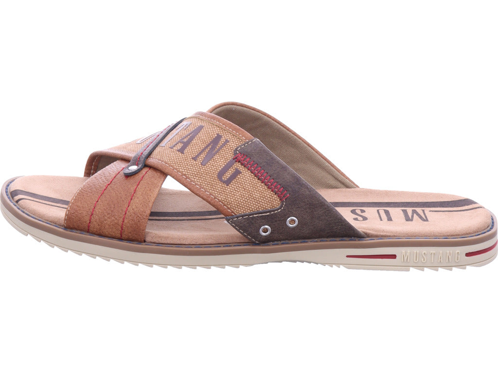 Mustang Men's Mules in Brown