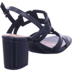 Marco Tozzi Damen Sandalette  in schwarz