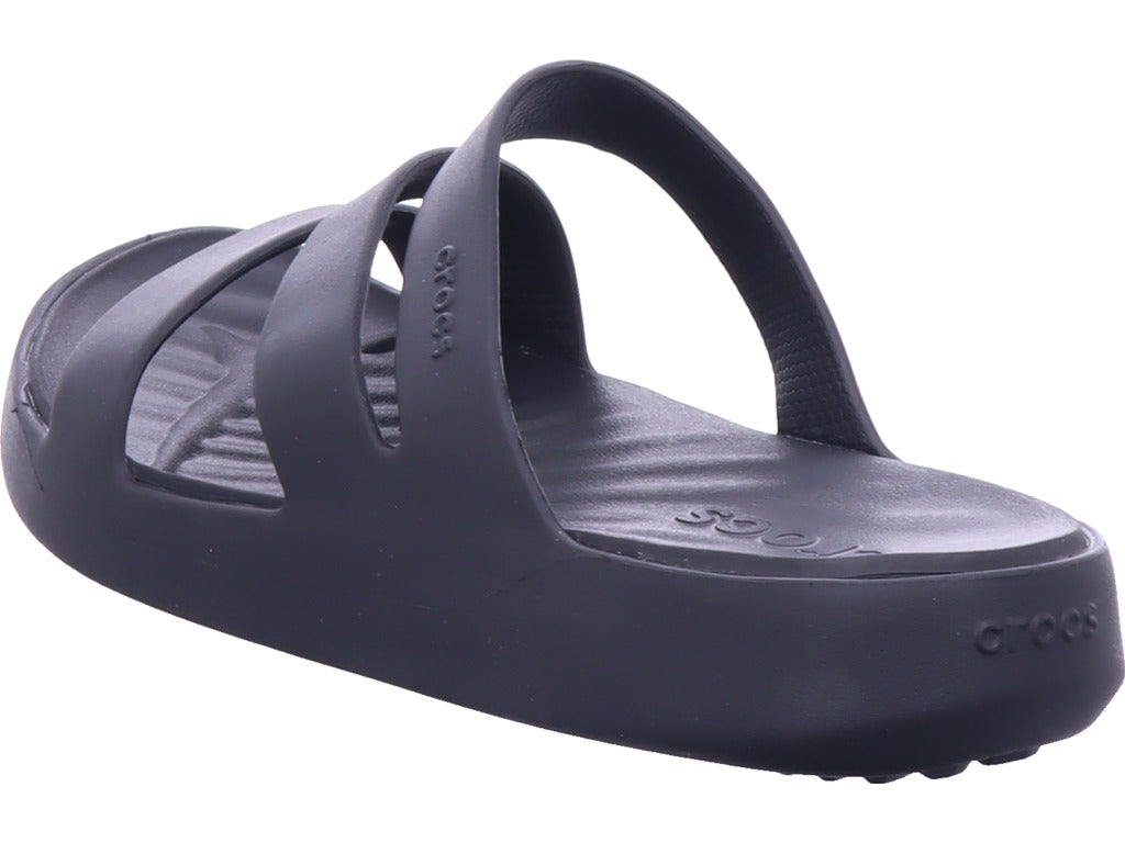 Crocs Damen Badeschuh Getaway Strappy in schwarz