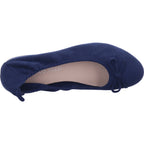 Marco Tozzi women's ballerina shoes in blue