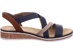Rieker Women's Sandal Fsk Women's Sandals in blue