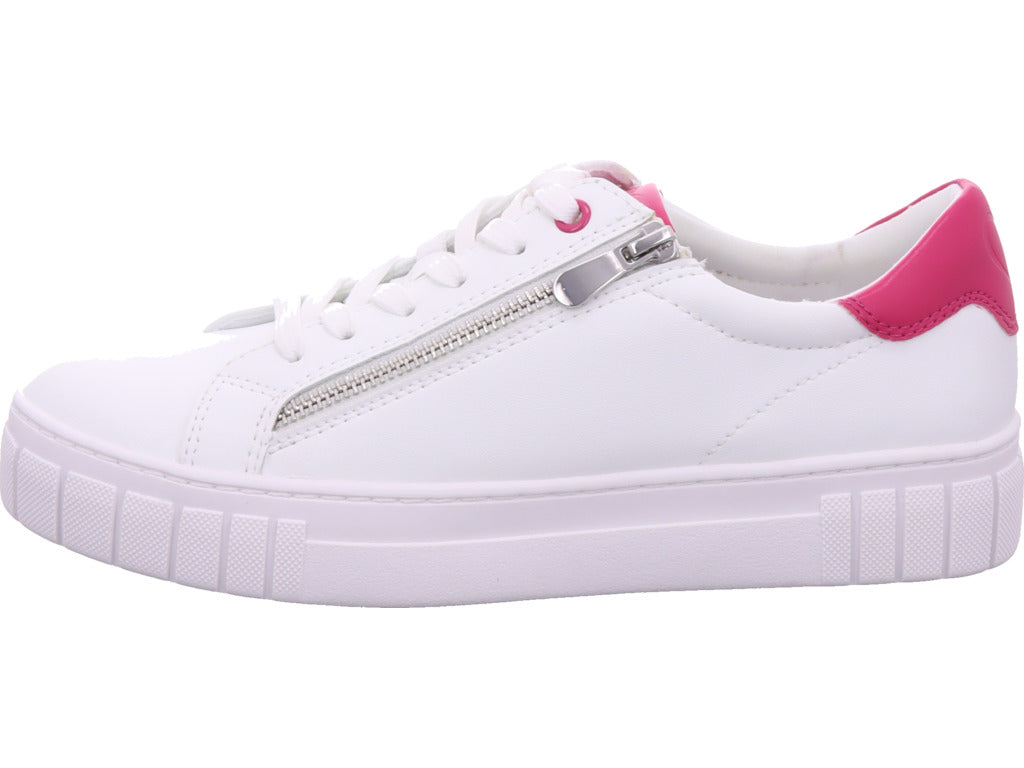 Marco Tozzi Damen Sneaker Women Lace-Up in weiß